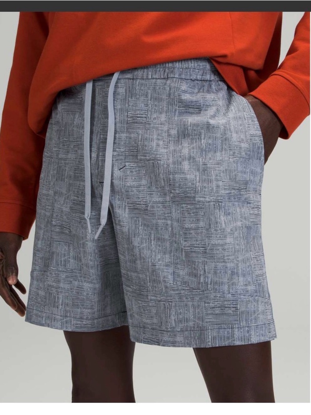 Lululemon Bowline Short 8” Ventlight Gray , size Small